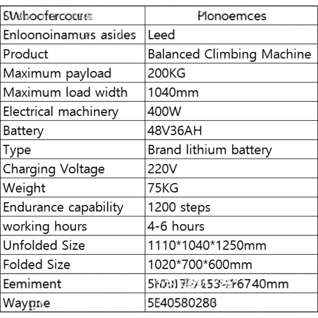 Electric Stair Climbing Machine, Economical Construction Model, Heavy-Duty King, Cement Stair Climbing Truck, Stair Climbing Tool
