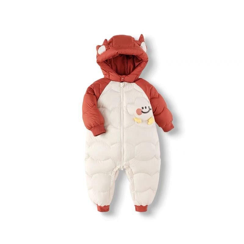 [White Duck down] Wholesale Children's Clothing 2025 Baby down Jacket Autumn and Winter New Style for Men and Women, Fashionable and Warm