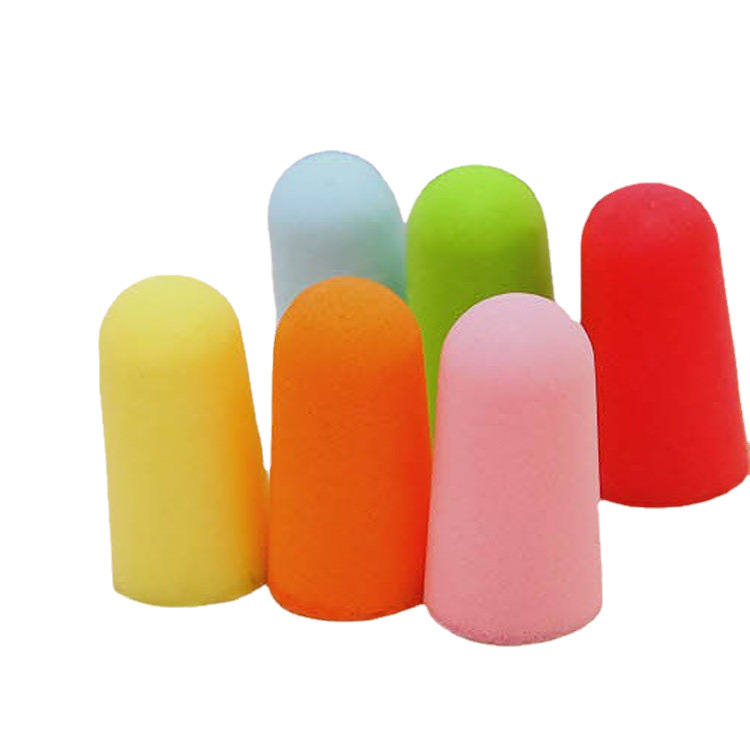 Soundproof Earplugs Manufacturer Can Print Logo Protective Square Box Noise Reduction Sleeping Anti-Noise Bag Sponge Earplugs