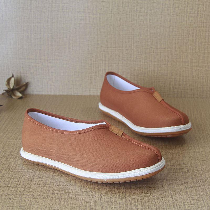 Китайские старые пекинские туфли, низкие туфли для мужчин, монахские туфли