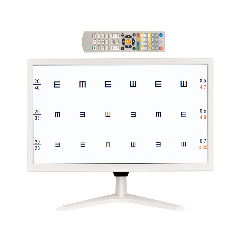 Optical Shop Optometry Equipment Visual Function Lcd Projector Hanging Optometry Vision Chart Display Visual Function Inspection