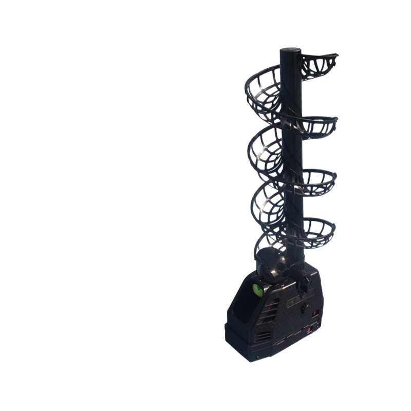 Tennis Self-Training Tennis Ball Throwing Machine Self-Service Single Person with Ball Catching Swing Practice Device Multi-Ball Training Ball Serving Machine