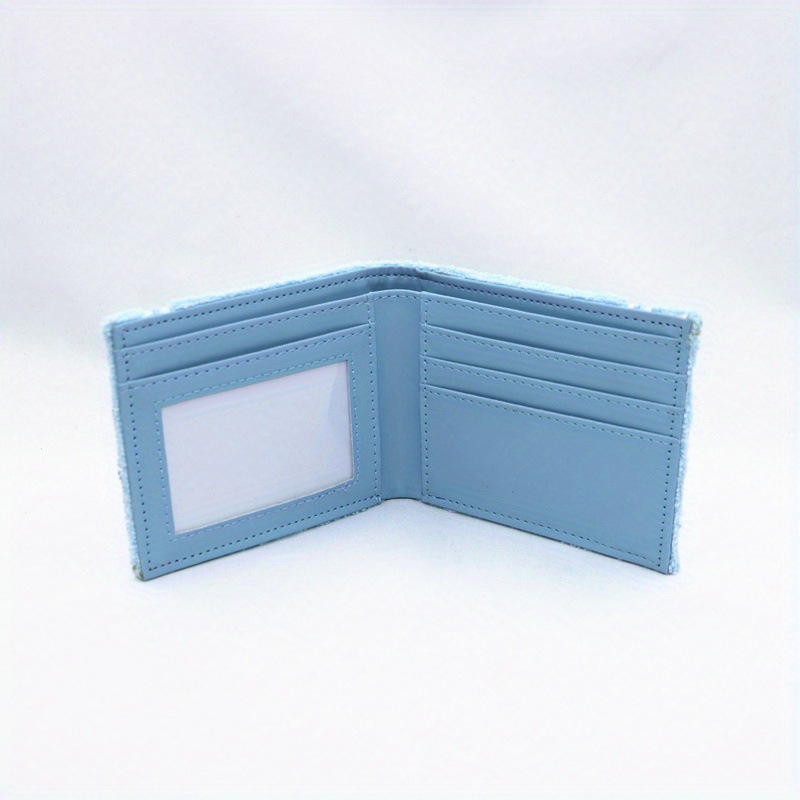 Ready Stock Towel Person Wallet Cloth Embroidered Anime Fashion Wallet, Cute Wallet for Women, Short 80% off for Men