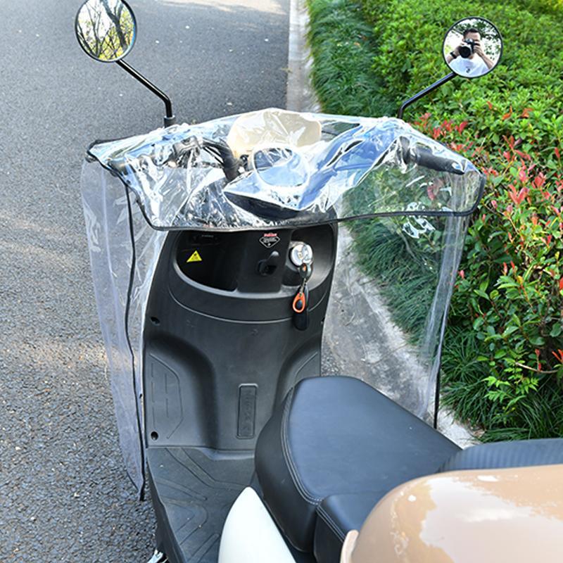New foldable electric car windshield waterproof protective cover battery motorcycle windshield transparent all-season universal