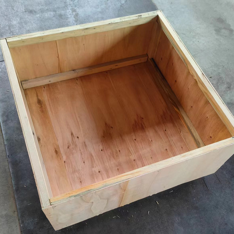 Foshan Manufacturers Supply Fumigation-Free Wooden Boxes, Industrial Equipment Transportation Wooden Boxes, Logistics Turnover Export Closed Wooden Boxes