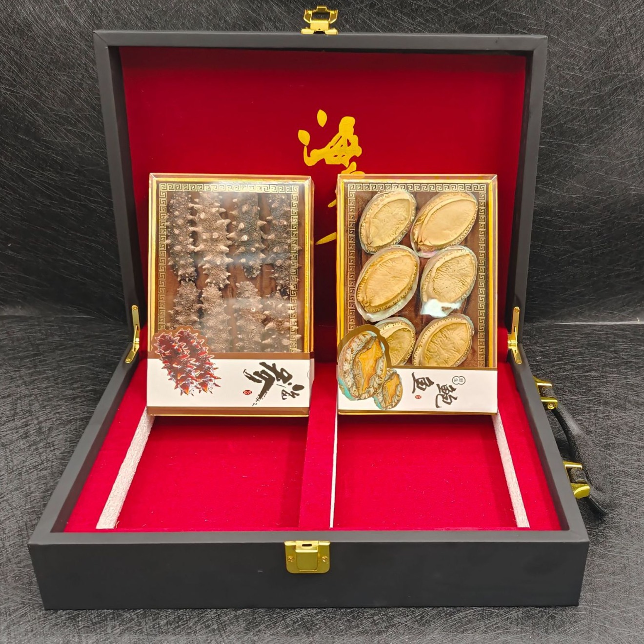 Специальный сушеный морской огурец, большой подарочный набор абалона, двойные морепродукты, подарки на праздник середины осени и весны, женьшень и абалон