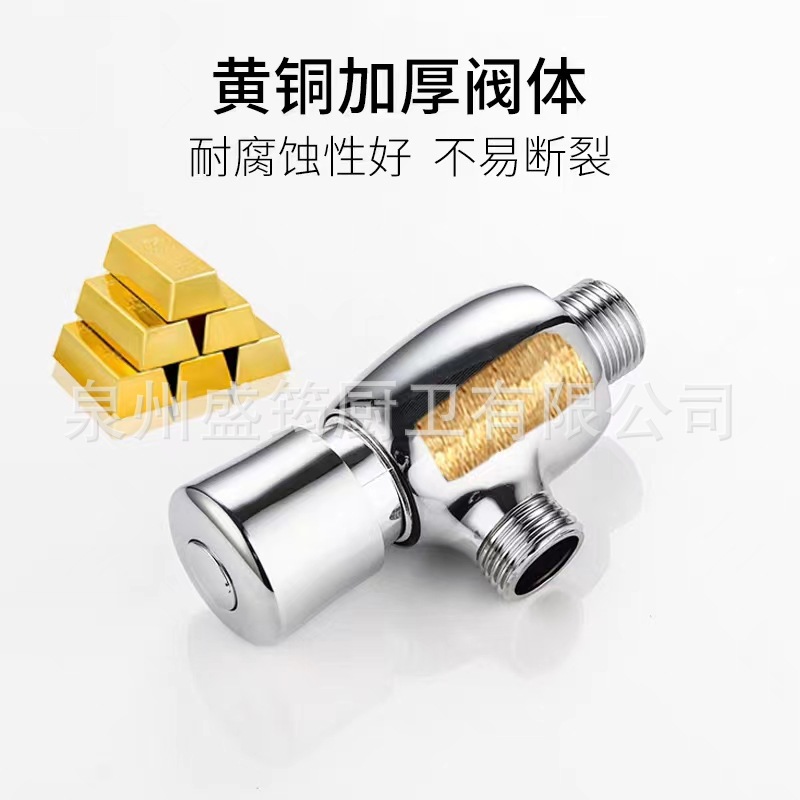 Factory direct urinal flush valve hand-pressed toilet toilet urinal Engineering Press delay flush valve