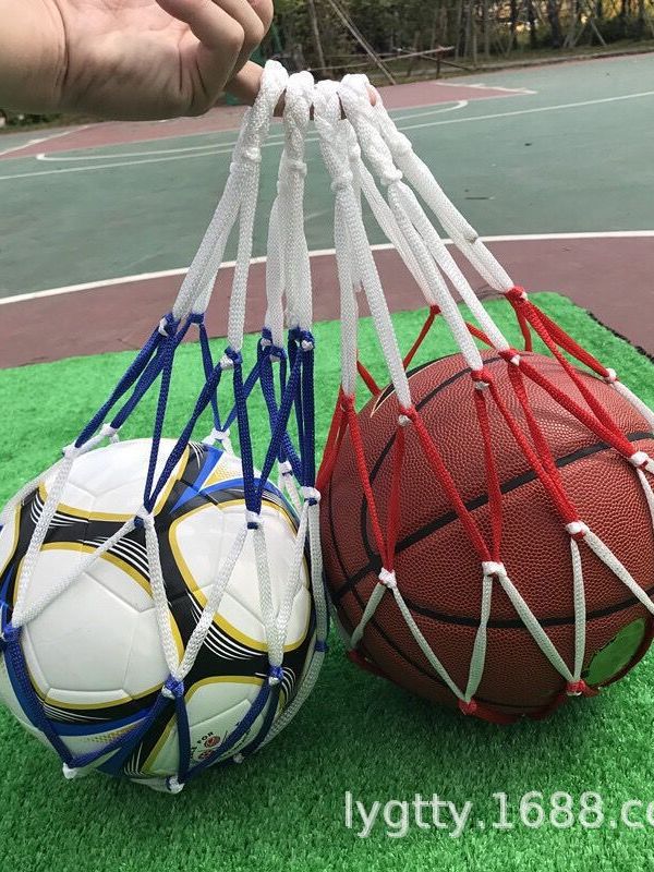 Мешок для баскетбольной сетки, утолщенный простой мешок для футбольной сетки, мешок для волейбольной сетки, мешок для одного мяча