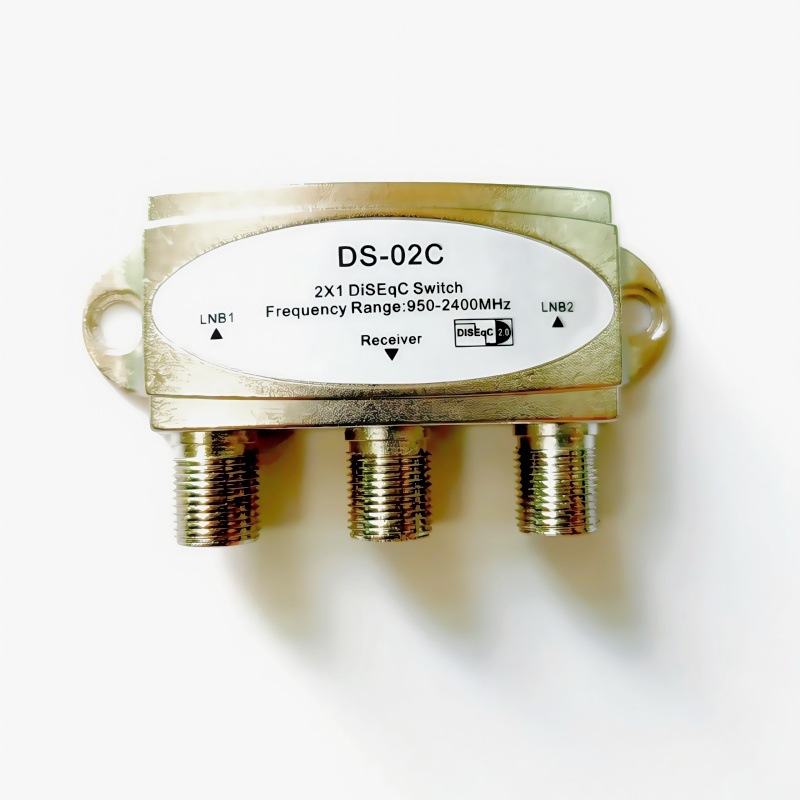 Diseqc Switch 2*1 2 in 1 (Tv Signal Two in One Out Switch) Ds-02C