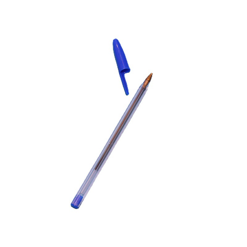 Cross-Border Red, Black and Blue Bullet Ballpoint Pen That Does Not Leak Ink, Creative Plastic Ballpoint Pen Wholesale, High-Looking Office Use