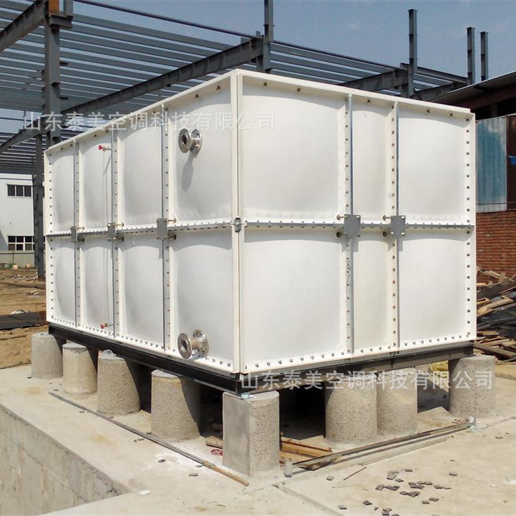 Large-Capacity Square Fire-Fighting Stainless Steel Water Tank Combined Engineering Welding Box Insulation Thickened Stainless Steel Water Tank