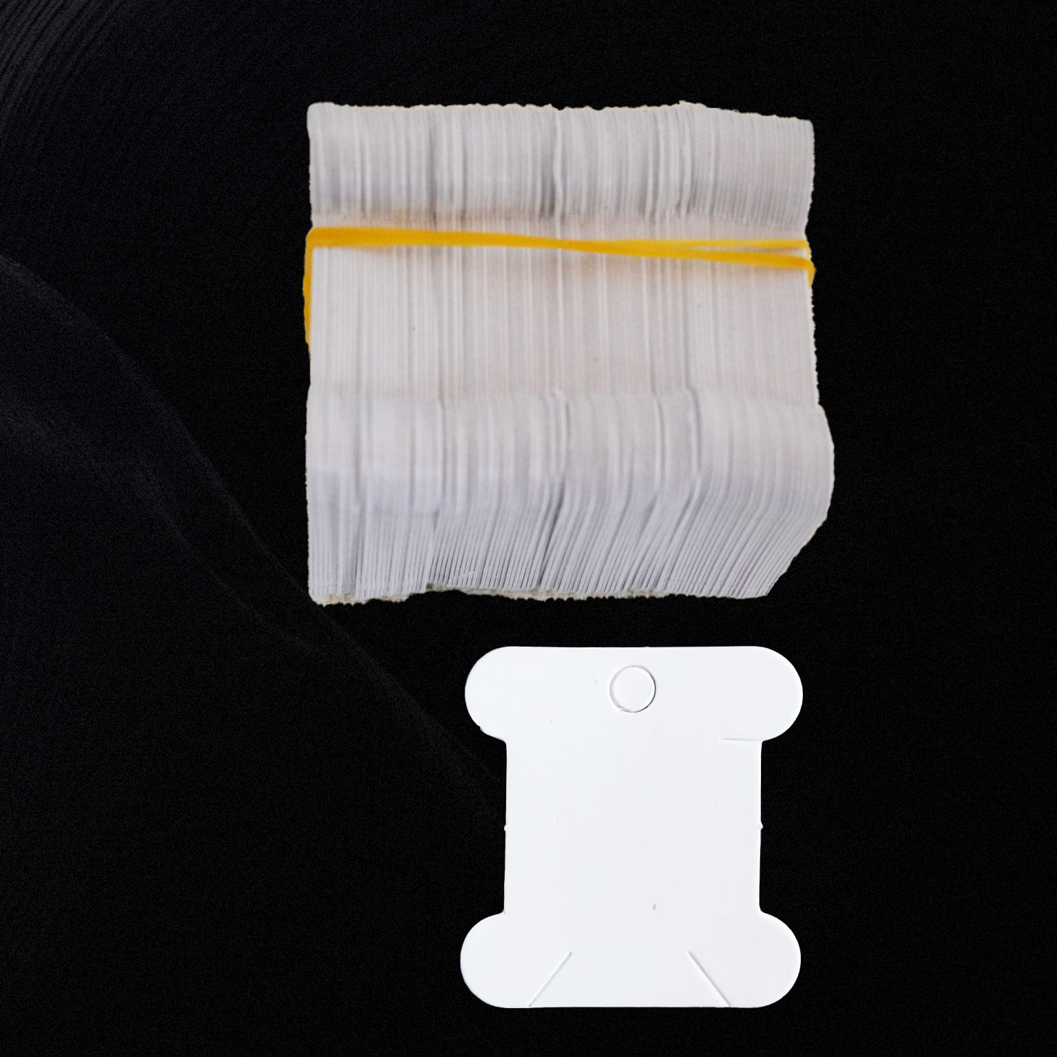 Jewelry packaging cardboard jewelry packaging pendant Cardboard DIY cross stitch white cardboard winding whiteboard wholesale