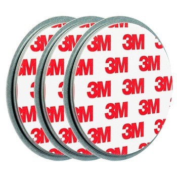 Independent smoke detector alarm installation accessories magnetic absorption sheet Magnet Sheet galvanized sheet double-sided adhesive