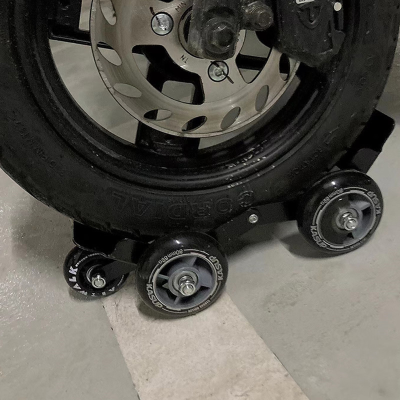 Electric car flat tire booster moving car flat tire emergency self-rescue tool battery car trailer artifact moving power trailer