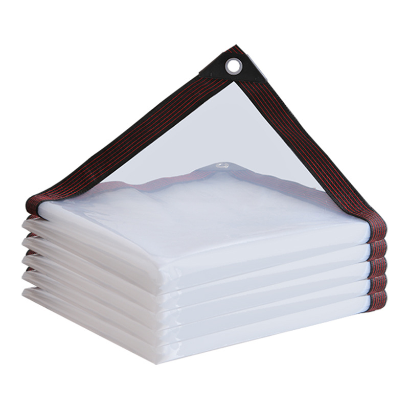 Factory direct supply multifunctional translucent rainproof cloth frosted rainproof cloth windproof insulation transparent plastic cloth thickened