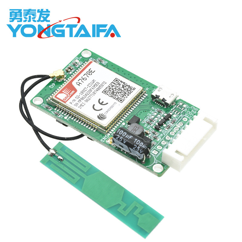 Модуль A7670E Simcom 4g Cat 1, поддержка 4g сети, GSM, GPS, экономичный