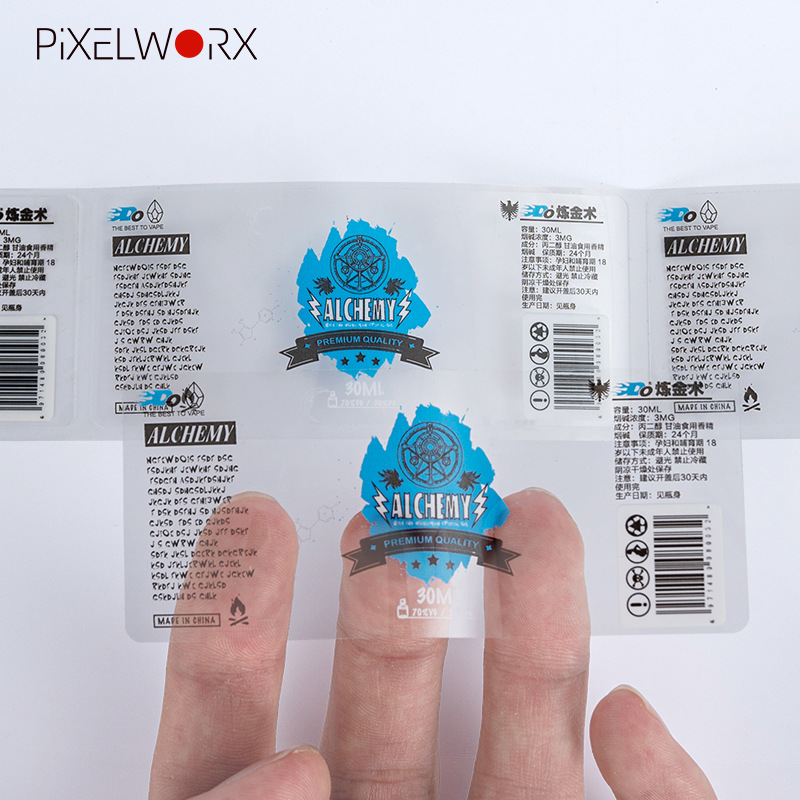 Factory Customized PVC shrink film product packaging box POF Heat Shrinkable film transparent PT sealing film label customized