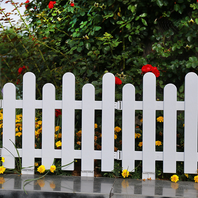 [Beautiful countryside] plastic fence pvc fence garden lawn rural courtyard outdoor vegetable garden enclosure fence