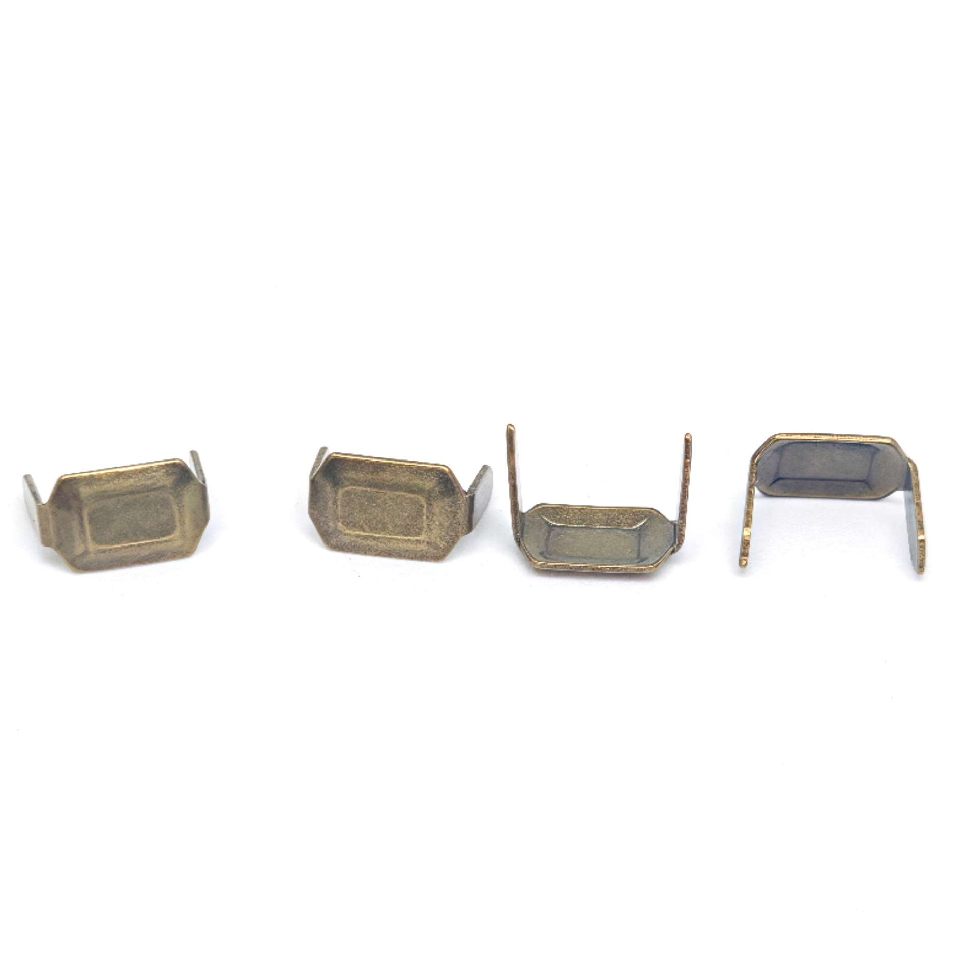 Ready Stock: Belt Loop Claw Nails, Belt Ring Connecting Nails, Metal Belt Ring Grab Nails, Two-Pronged Nail Rings, Buckle Nails