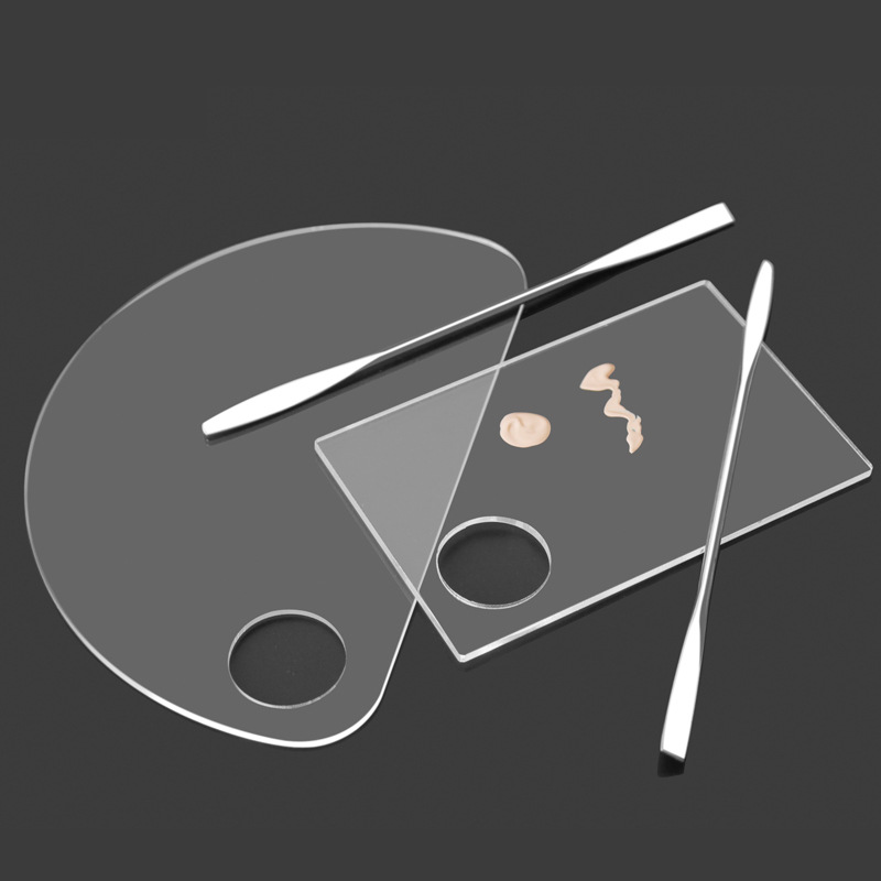 Foundation Liquid Palette Lipstick Color Tone Acrylic Transparent Makeup Artist Cyber Celebrity Photo Nail Art Color Tone Small Red Book