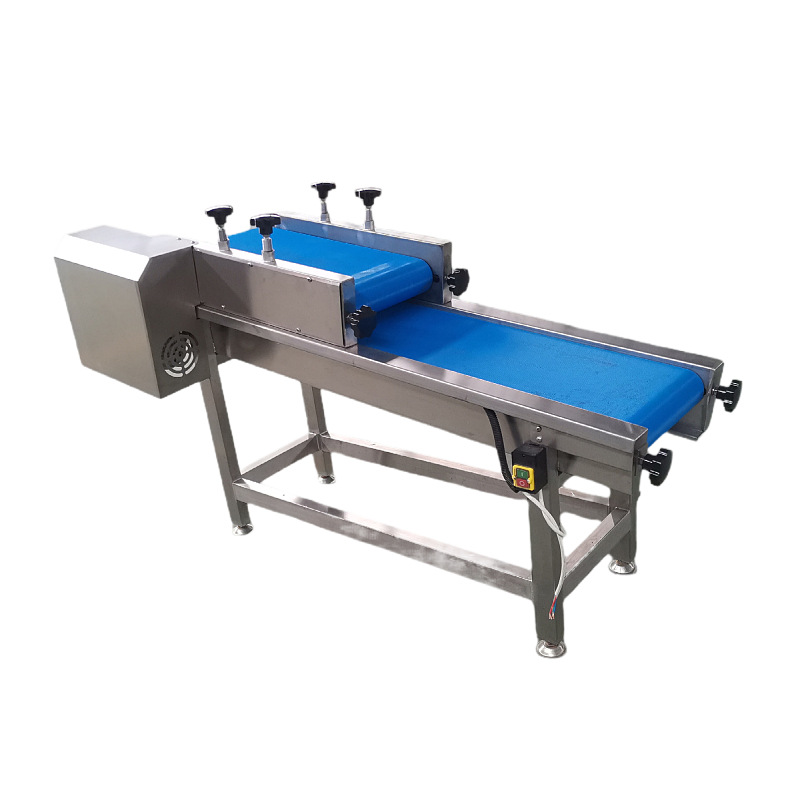 Pickle Bag Flattening Machine, Chicken Breast Tender Beef Flattening Equipment, Continuous Packaging Bag Food Shaping Machine