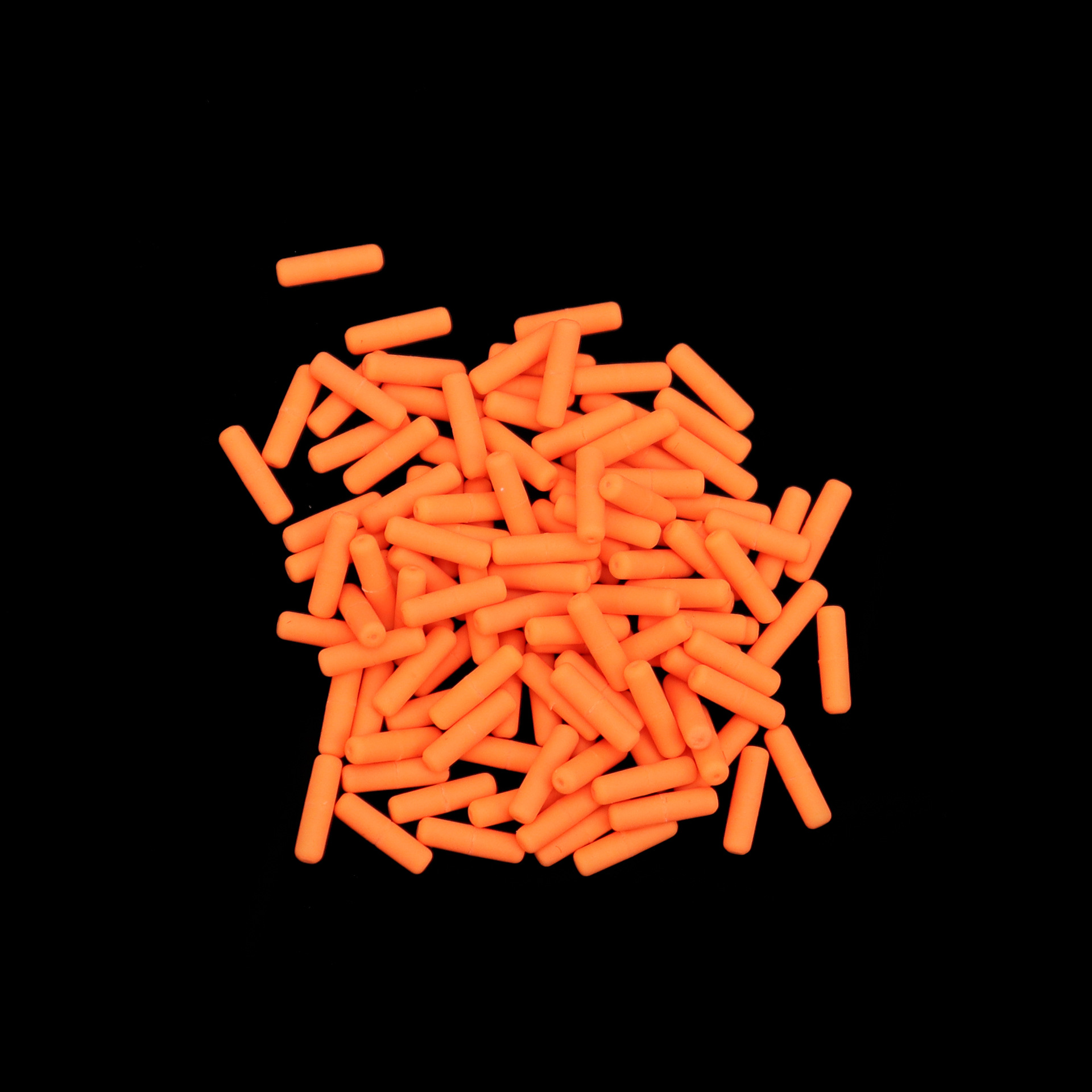 New Matte Frosted Space Beans Fishing Accessories Competitive Black Pit Line Set Fishing Gear Accessories Multi-Color Supply