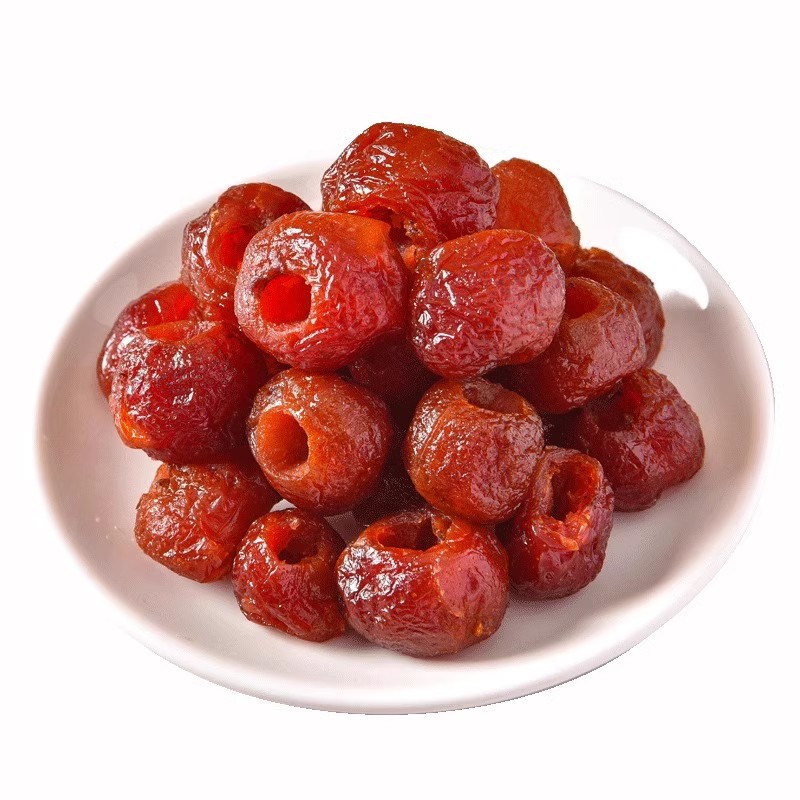 On behalf of the hair hollow hawthorn whole original independent package 500g candied snacks sweet and sour steamed seedless hollow hawthorn