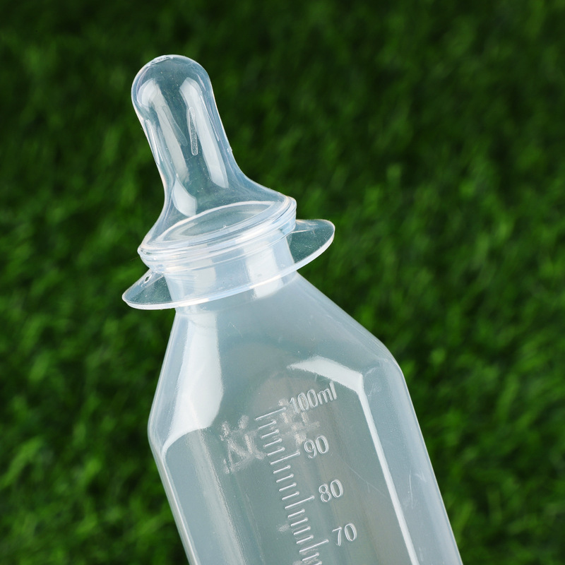 100ml Disposable Baby Bottle Silicone Pacifier Premature Infant Feeding Independent Package