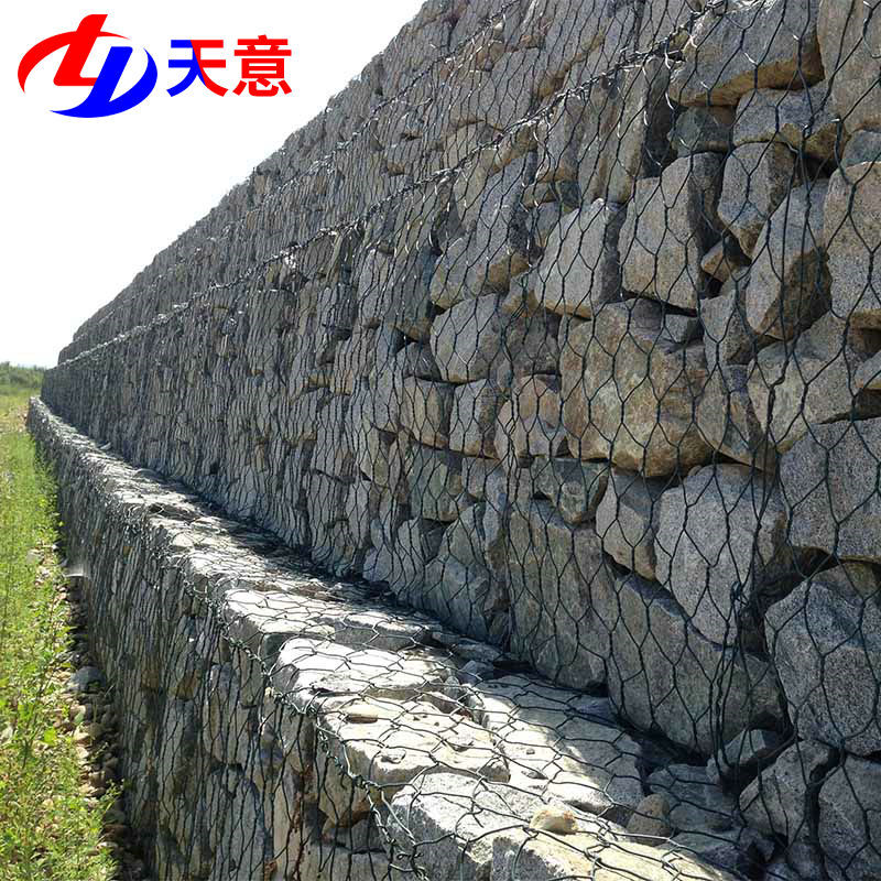 Customized Plastic-Coated Gabion Cage Net, River Embankment Lead Wire Cage, Green Embankment Mat, Reynolds Pad Manufacturer Wholesale