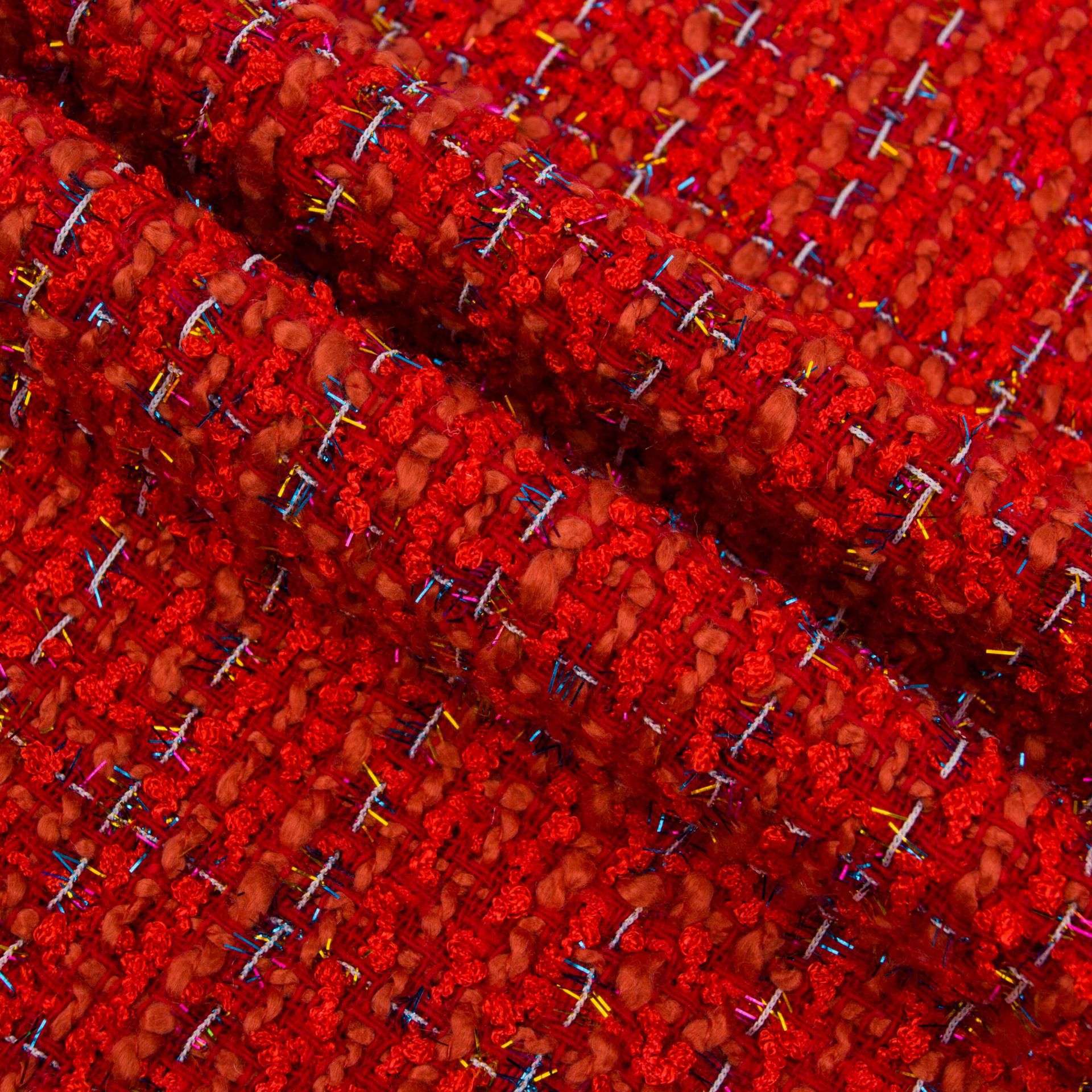 2023 Chanel style fabric, gold plaid Chanel style fabric, women's coat fabric.