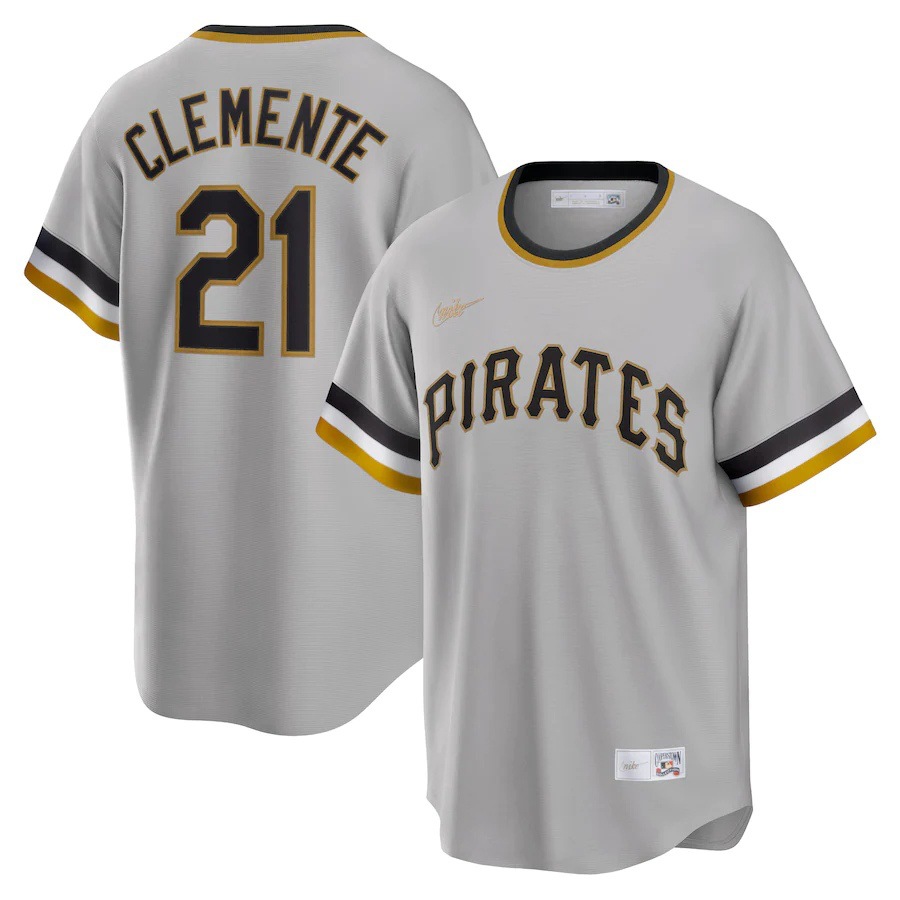 European and American Cross-Border Professional Baseball Uniforms, Softball Uniforms, American Game Baseball Shirts, Customized Pittsburgh Pirates