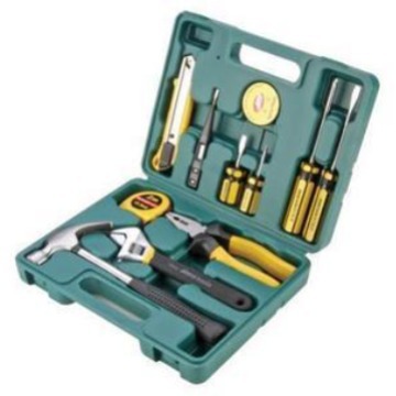 Snjue Ready-Made Household Tool Box Set, Car-Mounted Combination Tool Set, Auto Repair Hardware Tools, Wrench, Hammer