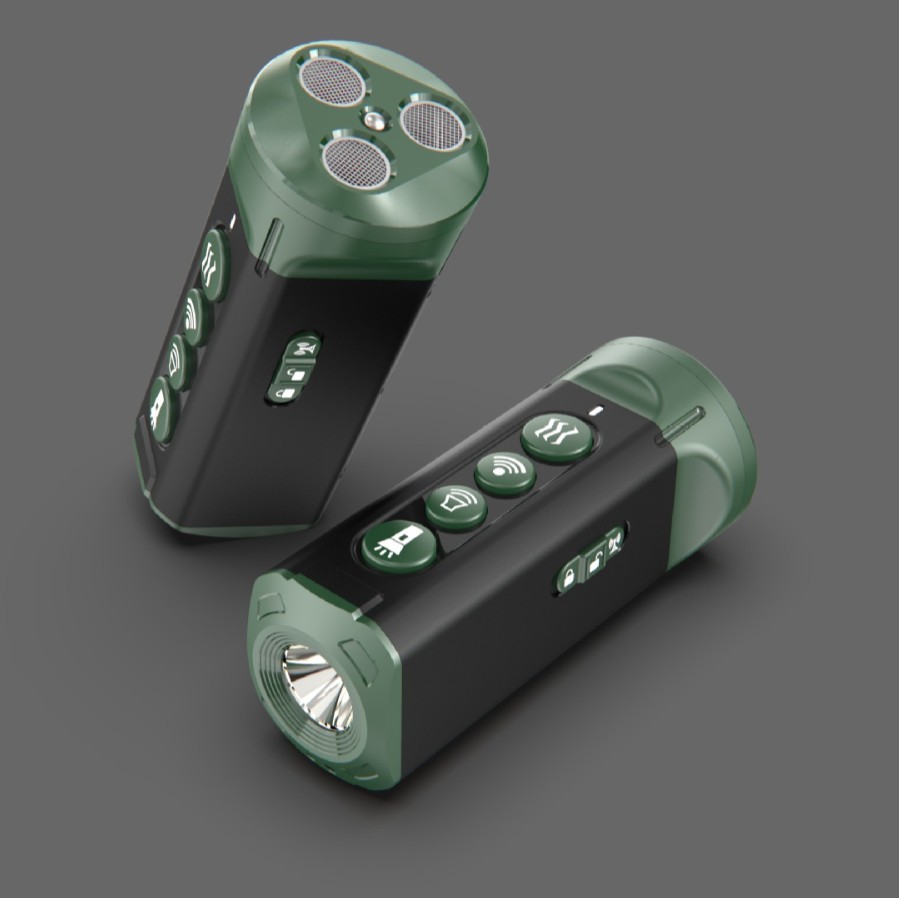 Cross-Border New Dog Repellent Device, Anti-Barking Dog Training Device, Handheld Portable Ultrasonic Dog Repellent Device