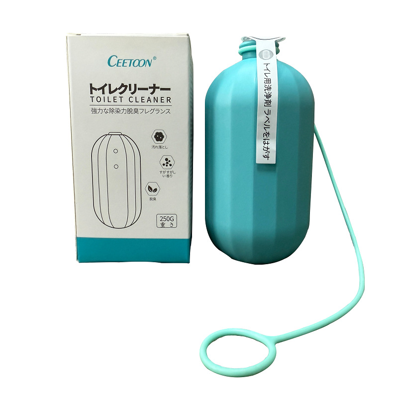 Japanese Toilet Cleaner Cleaning Toilet Magic Box to Deodorant Blue Bubble Cleaning Toilet Lingbao Incense Cleaning Toilet Magic Bottle Fragrant Type