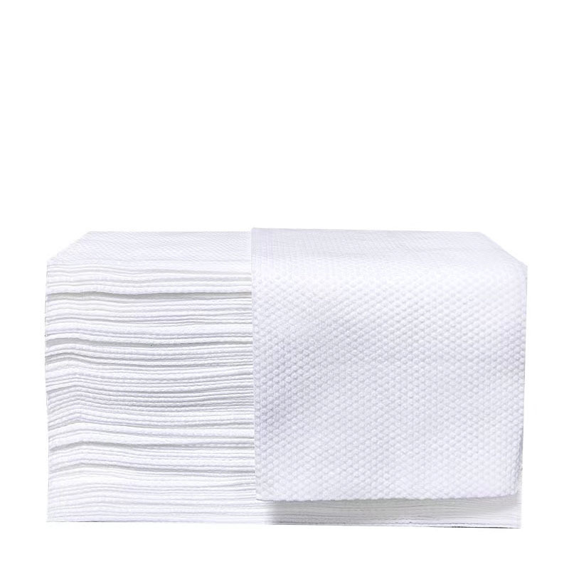 Wholesale barber shop leaflet tile absorbent thickened hair salon beauty special shampoo wipe head cover disposable towel