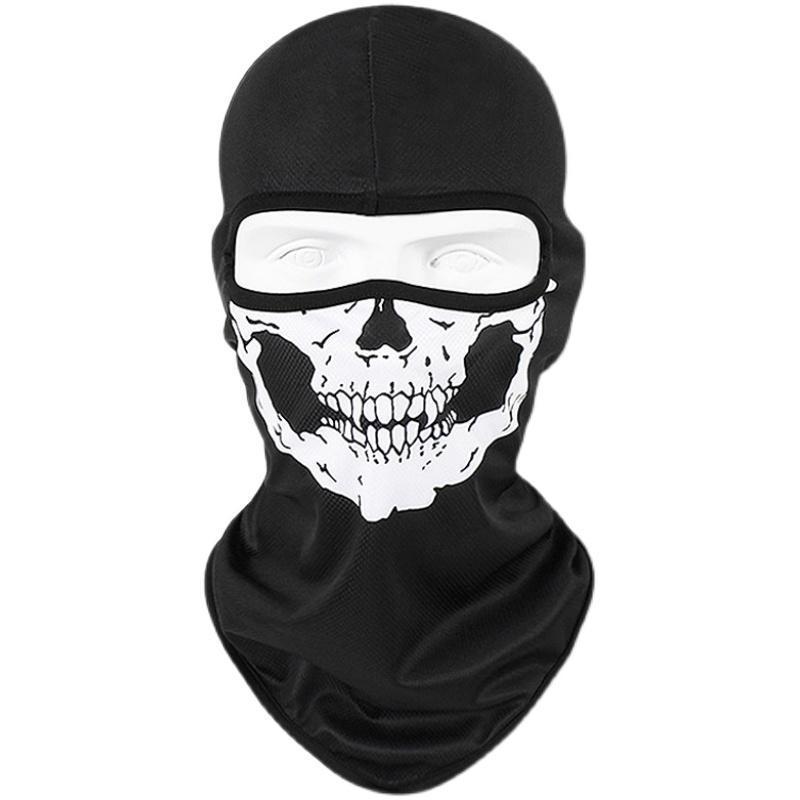 Quick-drying headgear motorcycle breathable skull mask fishing riding men's and women's full face Gini helmet lining cap