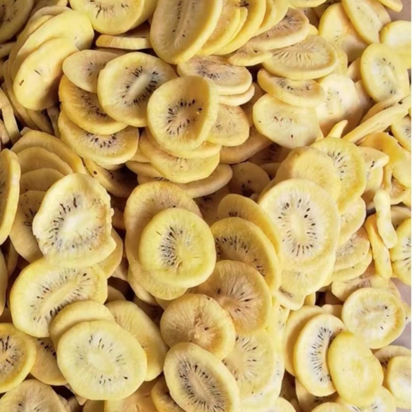 Jiannong factory wholesale dehydrated food kiwi fruit slices kiwi fruit crisp dehydrated dried kiwi fruit casual snacks