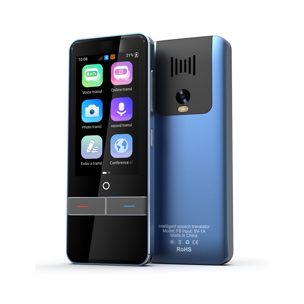 Cross-Border Intelligent Voice Translator Simultaneous Translation Photo Translation Pen Offline Dialogue Translator 139 Language F6