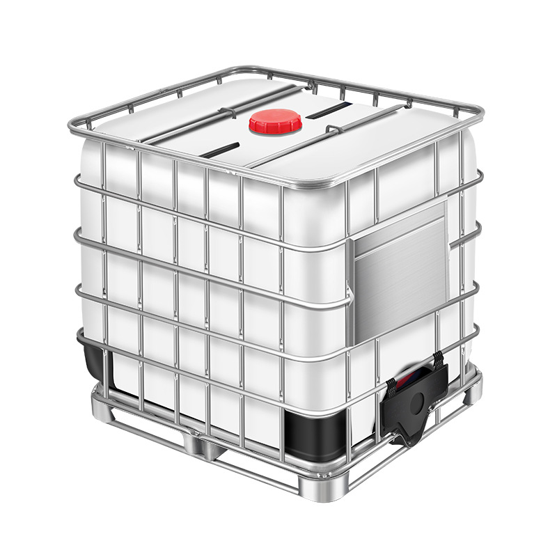 Ton Barrel 1000 Liters 1 Ton 500 Liters Plastic New Thickeneded Square Barrel lbc Set Chemical Barrel Water Storage Barrel Diesel Barrel