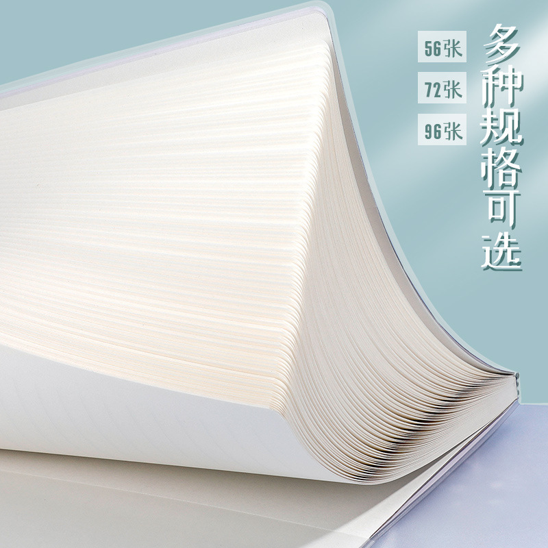 b5 plastic sleeve notebook A5 student office high-looking thickened diary small fresh plastic sleeve notebook