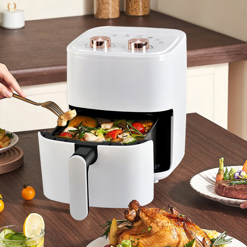 Air fryer household non-turning surface large capacity visual oven low frying 6 liters electric fryer gift wholesale