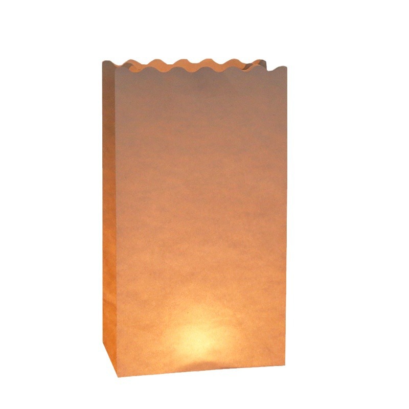 Spot Multi-Style High-Quality Candle Bags, Export Party Decorations, Flame-Retardant Paper Bags, Confession Atmosphere Arrangement Candle Bags