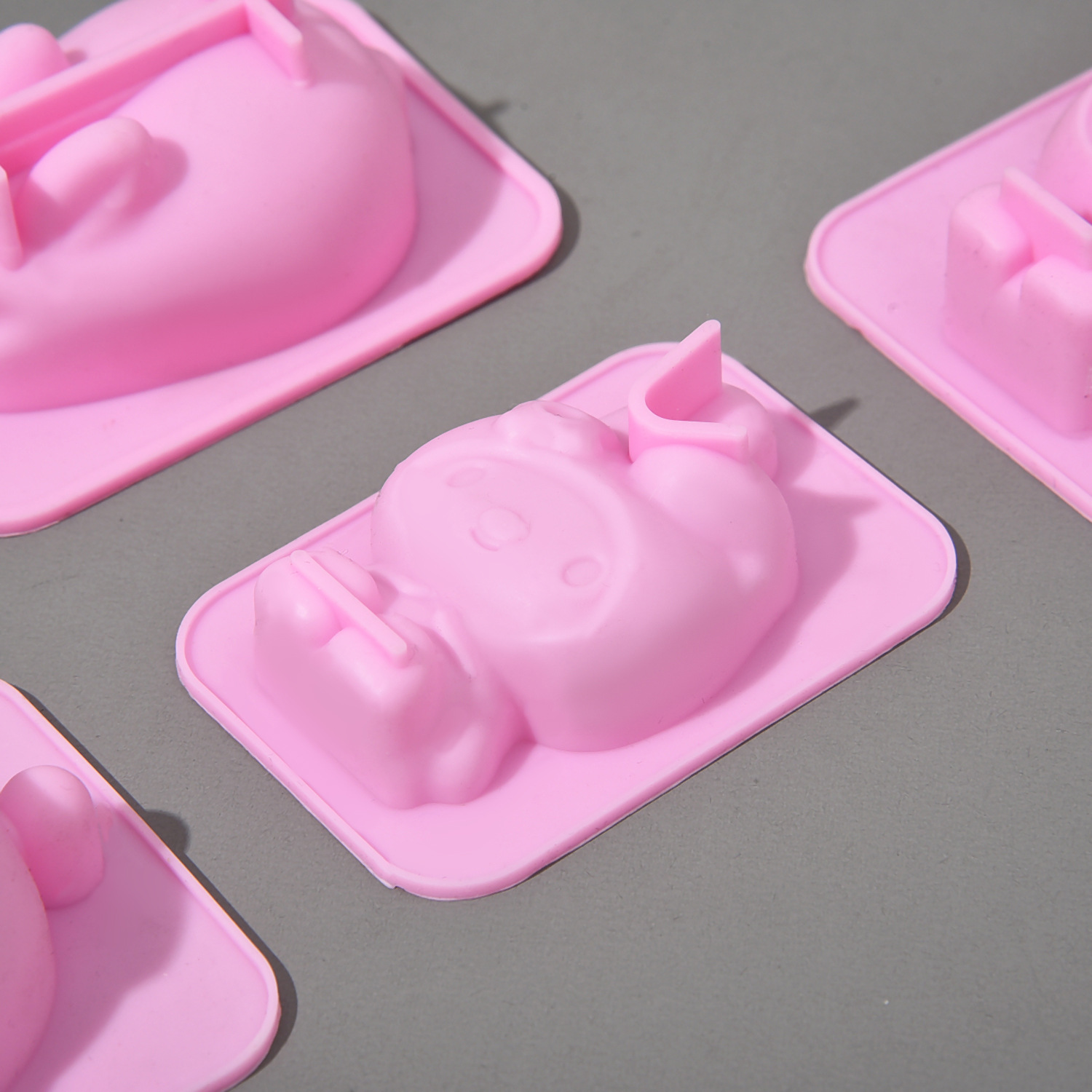 Manufacturer's DIY Cartoon Stitch and Kuromi Egg Cake Mold Set Handmade Toy