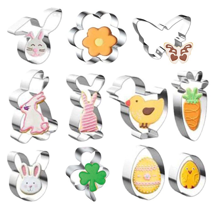 Форма для печенья на Пасху, набор из 11 предметов