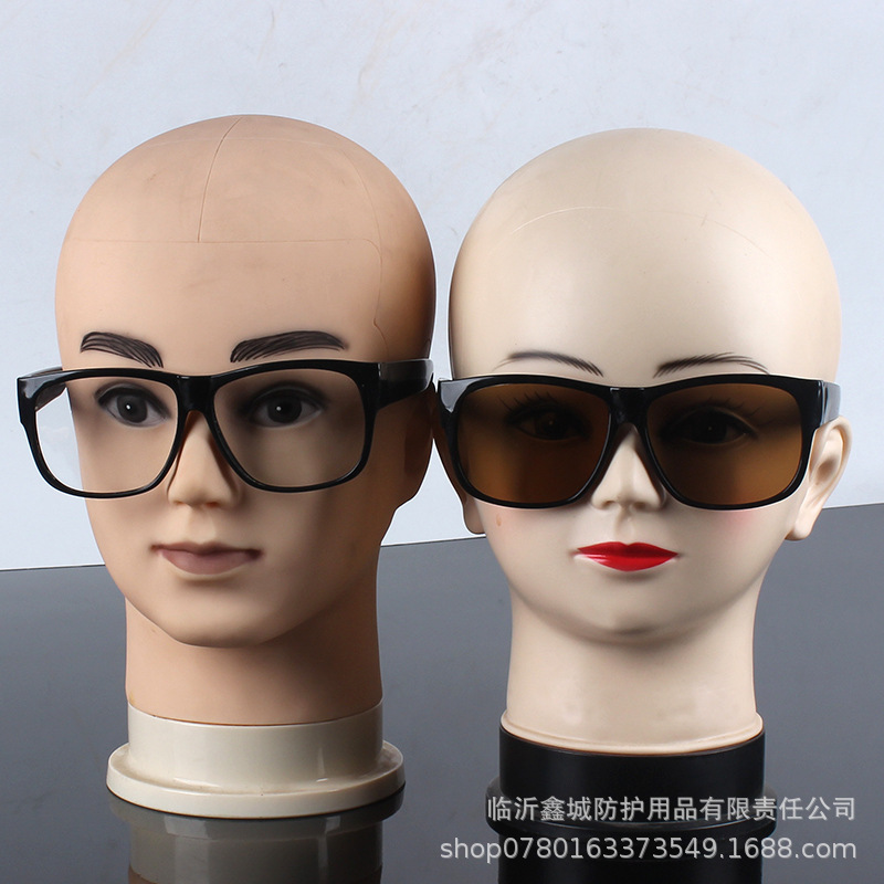 5018 Protective Glasses Manufacturer Direct Sales Welding Welding Argon Arc Welding Flat Light Labor Protection Glasses Anti-Glare Anti-Selding Slag