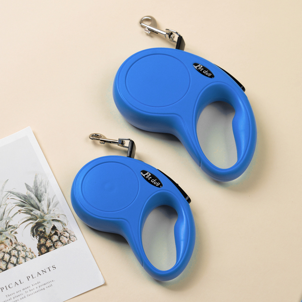 New Automatic Retractable Pet Leash Candy Color Dog Leash Small Size Dogs Walking Leash Pet Tractor