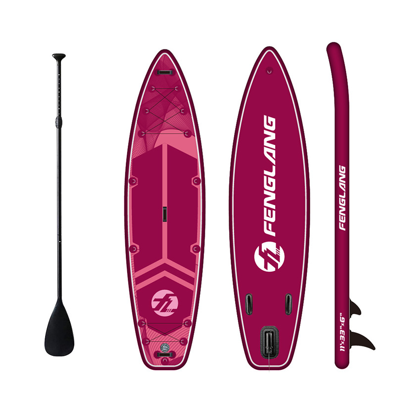 Cross-Border Professional Inflatable Paddle Board, Family Leisure Outdoor Stand-Up Water Skiing, Adult Paddle Board, Beginner Surfboard
