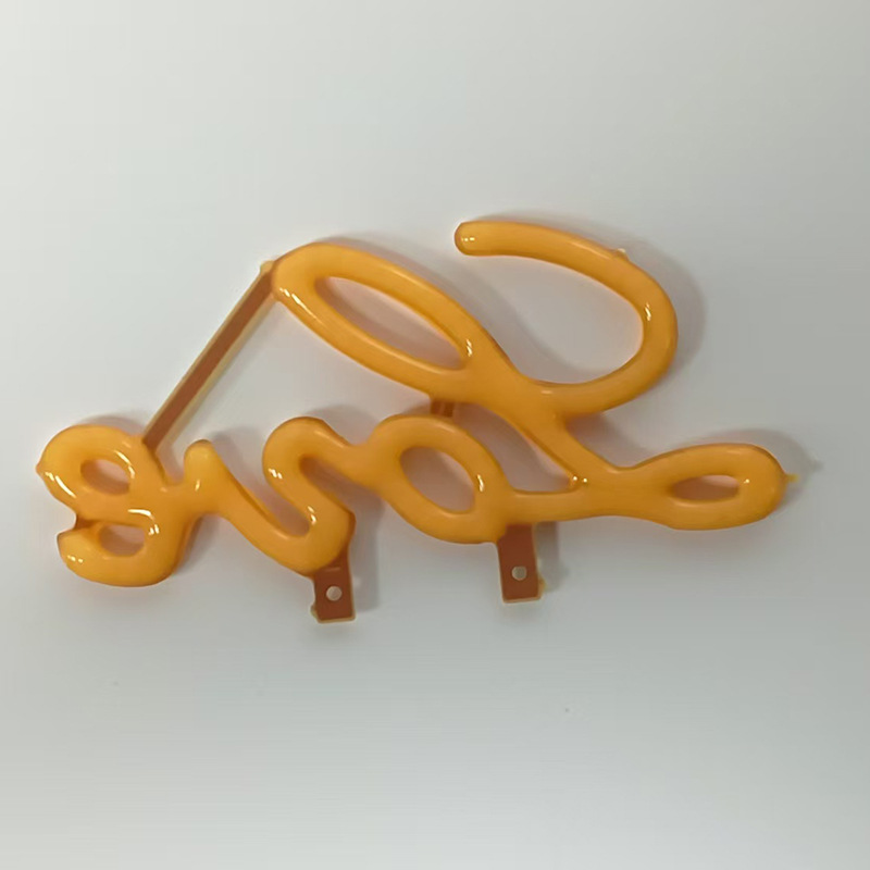 Cross-Border Smiley Face Letter Light Shape Led3V Special-Shaped Filament Decorative Atmosphere Pattern Light Source Retro