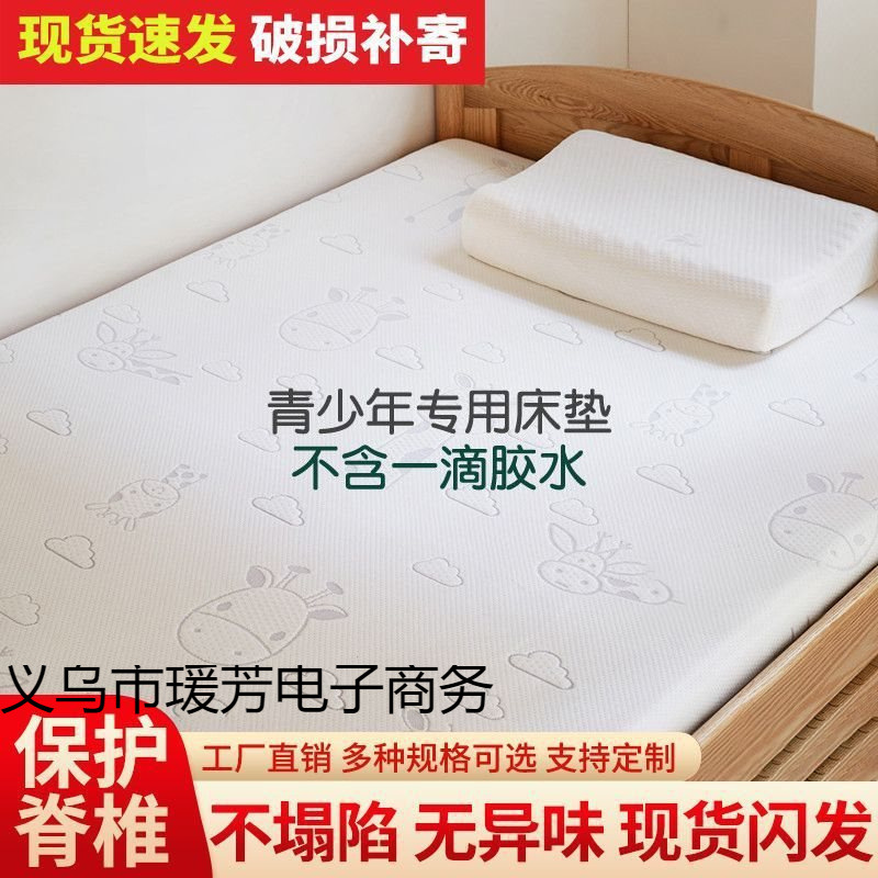 Popular Kidsren's Mattress Foldableable 10cm Thickeneded Environmentally Friendly Coconut Palm Baby Mattress Soft Mattress Free Shipping Manufacturer Wholesale