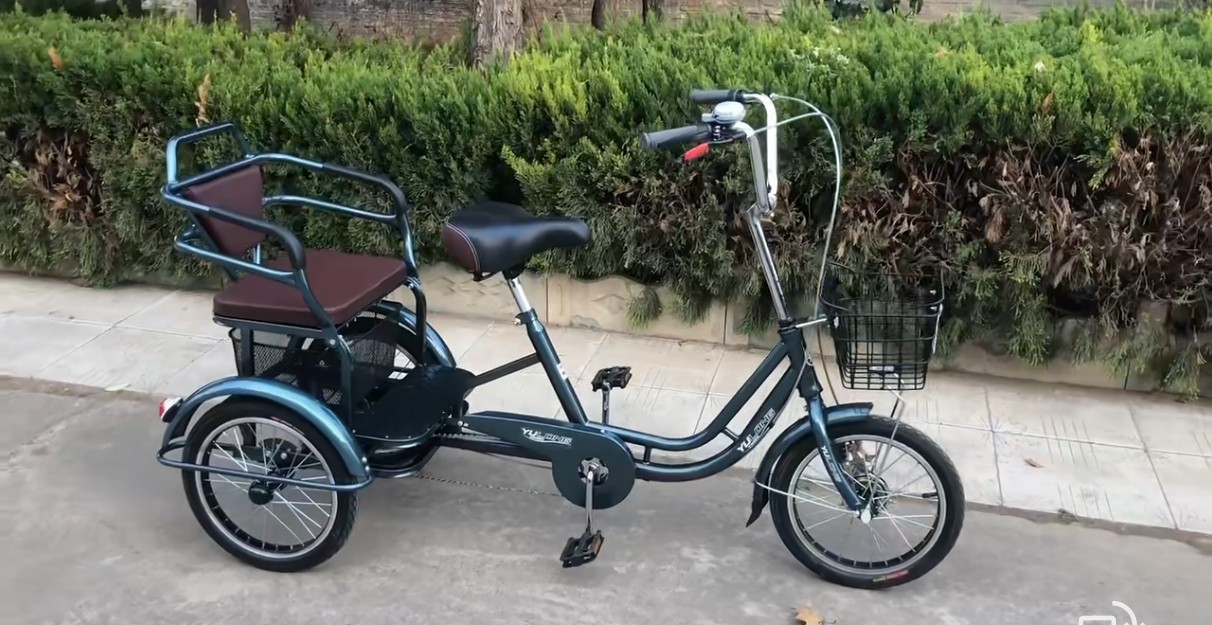New Cross-border Bicycle Double High-end Bicycle Tricycle Lightweight New Adult Recreational Vehicle